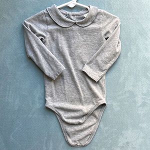 Gray Label - Organic Collar Onesie 9-12 Months